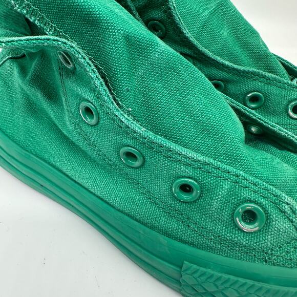 Converse Chuck Taylor All Star Hi 'Monochrome Bosphorus Green Big Kid Size 13.5 - Picture 10 of 13